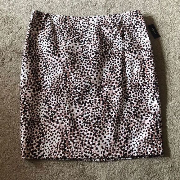 Lord & Taylor Pencil Skirt Plus Sze 20W Khaki Sand - Picture 3 of 8